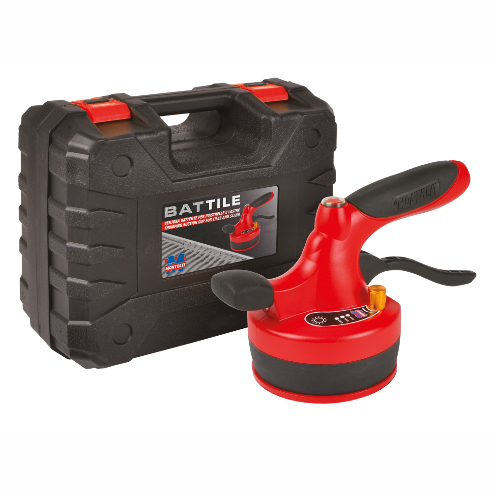Ventuza electrica vibranta cu acumulator MONTOLIT Battile Li-ion 8.4V 2.5 Ah Ventuza electrica vibranta cu acumulator MONTOLIT Battile Li-ion 8.4V 2.5 Ah